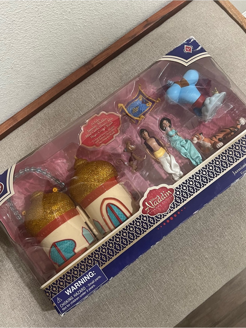Disney Aladdin Jasmine & Friends Playset - diamond edition mini castle playset